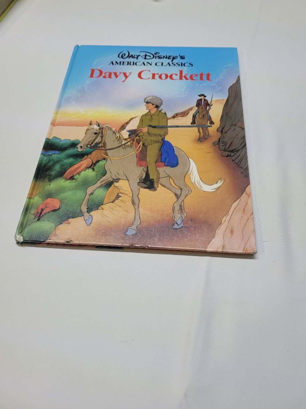 Walt Disney's American Classics Davy Crockett Hardcover Children's Book